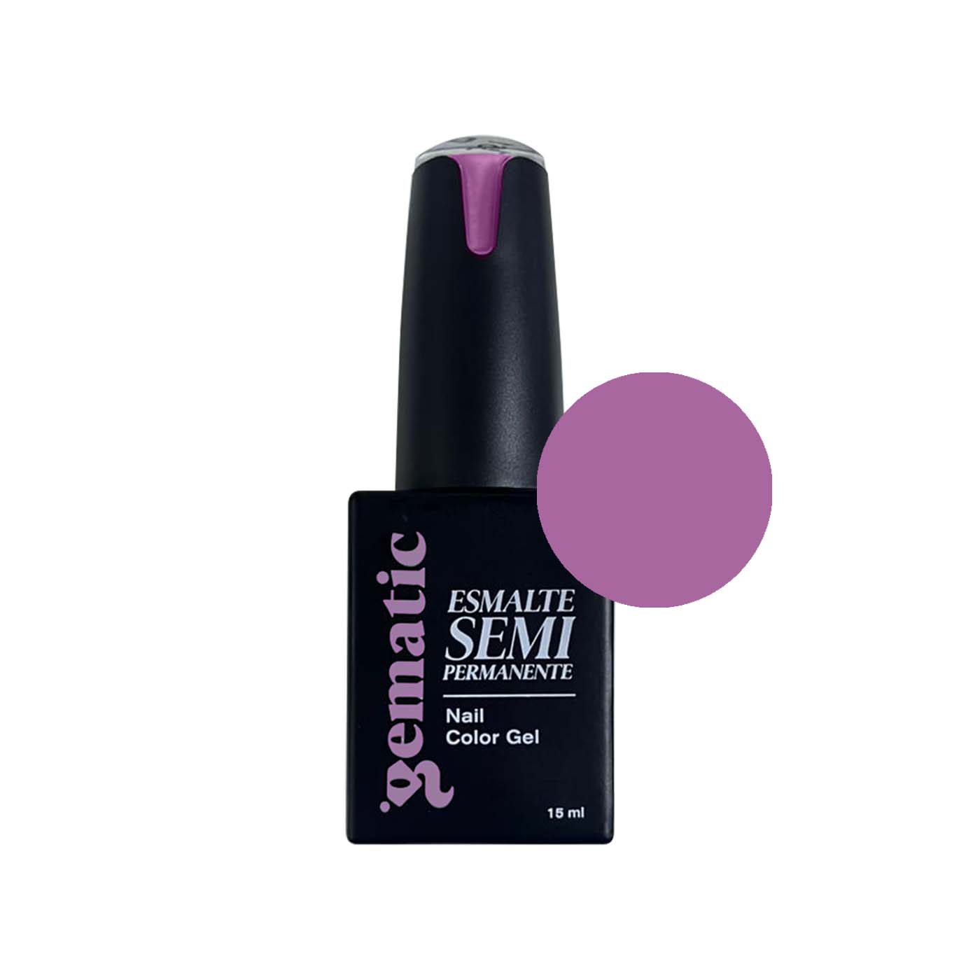 Esmalte Semipermanente Gematic Rosa Maiot Traslucido B1928