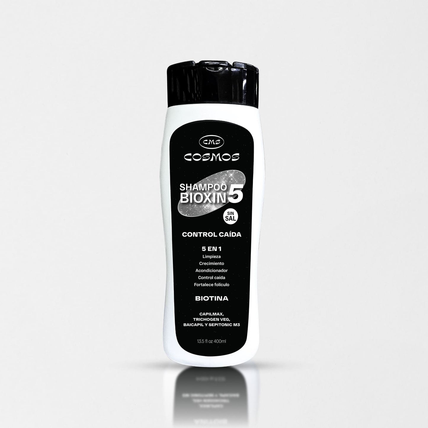 Shampoo Anticaída Masculino CMS Cosmos Bioxin 5 PAGA 2 LLEVA 3