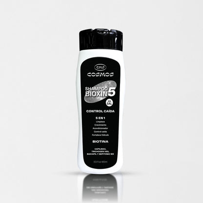 Shampoo Anticaída Masculino CMS Cosmos Bioxin 5 PAGA 2 LLEVA 3