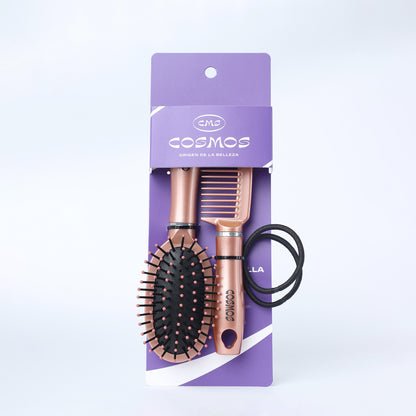 Set X2 Cepillo Y Peinilla CMS Cosmos S9551